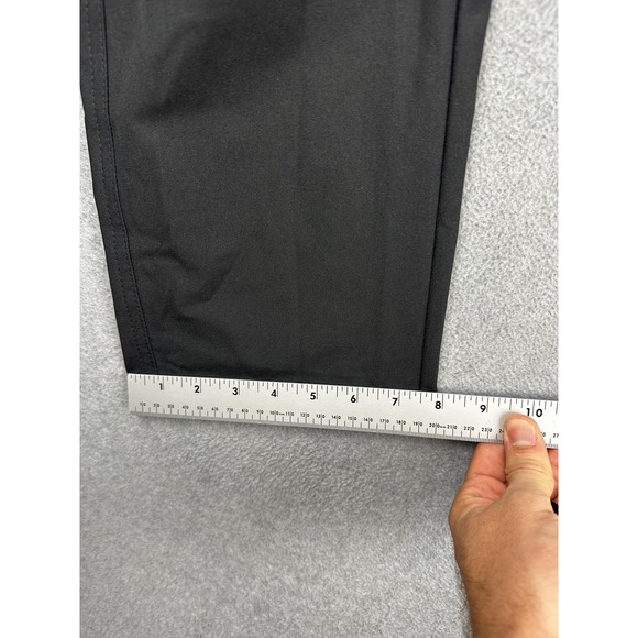 Quiksilver Pants Mens 38x31 Black Onyx Slim Fit Stretch Polyester Casual New - Picture 8 of 11